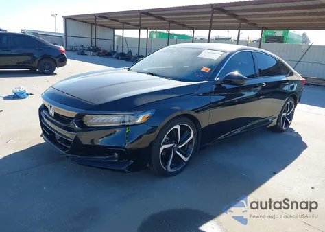 2021 Honda Accord Sport from USA, damaged, VIN 1HGCV1F35MA063778